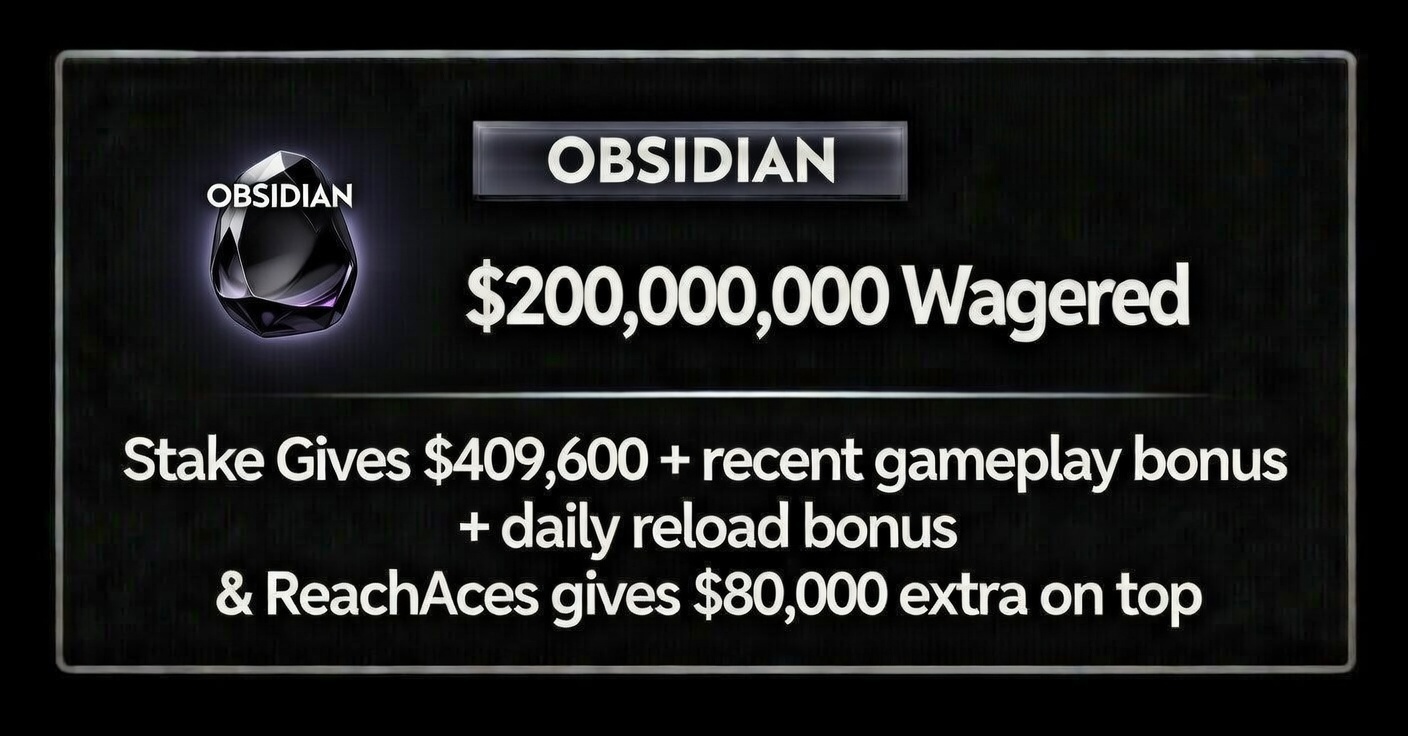 Obsidian rank reward